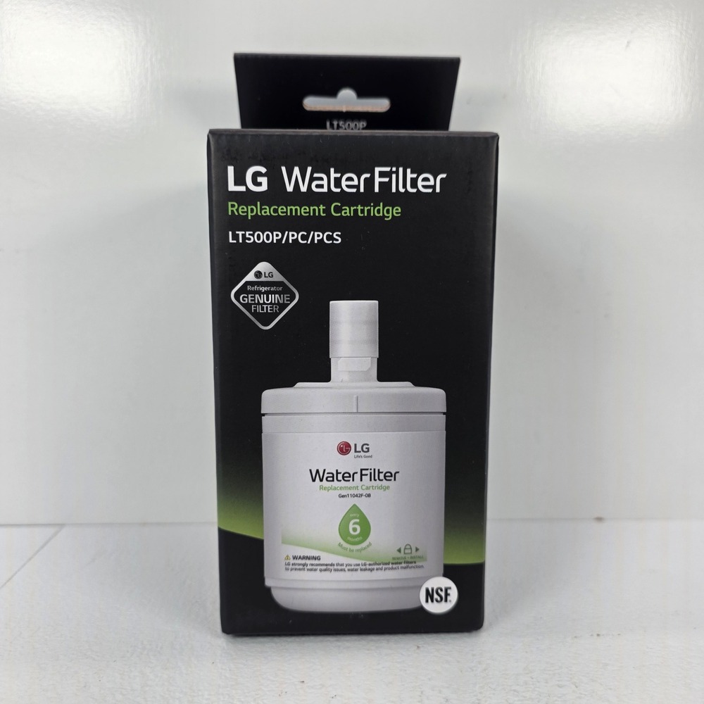 LG LT500P Refrigerator Water Filter Replacement Cartridge Gen11042F-08 Genuine